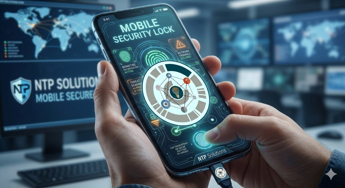 Mobile Security Icon