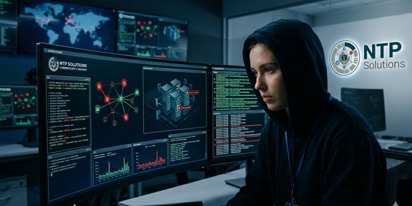System Hacking Illustration